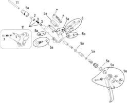 AVID Pièces Détachées Pour Levier De Frein Juicy 7 (2006-2007)