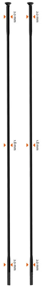 Sapim Rayons Race Straightpull + Écrous - 100 Pièces - Fin De Série 9 Sapim Rayons Race Straightpull + Écrous - 100 Pièces - Fin De Série – Image 7