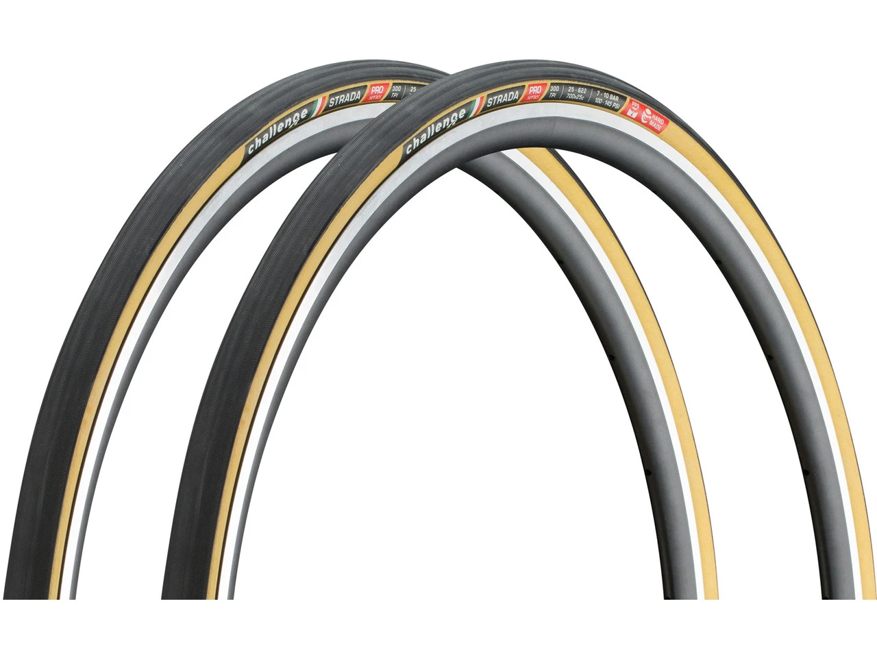 Challenge Set De 2 Pneus Souples Strada Pro 28" 3 Challenge Set De 2 Pneus Souples Strada Pro 28"