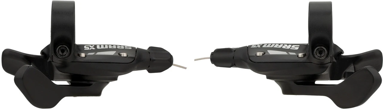 SRAM Set De Leviers De Vitesses Av+arr Trigger X5 2/3/9/10 Vit. 3 SRAM Set De Leviers De Vitesses Av+arr Trigger X5 2/3/9/10 Vit.