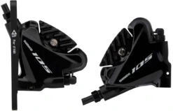 Shimano Set De Freins à Disque Av+arr 105 BR-R7070 + ST-R7025 -Magasin De Vélos 295044