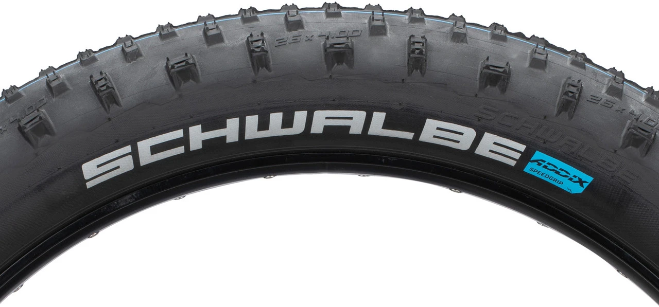 Schwalbe Pneu Souple Jumbo Jim Evo ADDIX SpeedGrip SuperGround 26" Fatbike 5 Schwalbe Pneu Souple Jumbo Jim Evo ADDIX SpeedGrip SuperGround 26" Fatbike – Image 3